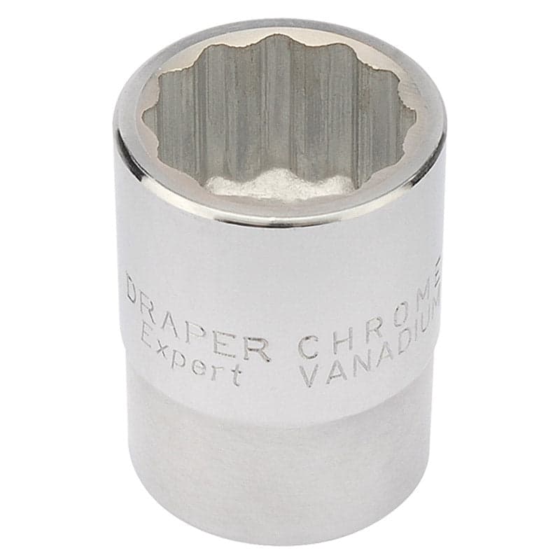 Set di chiavi a bussola a 12 punte 3/4" in acciaio cromo Draper - 14