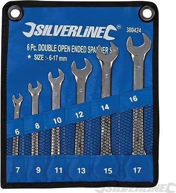 Set chiavi fisse ingegneria meccanica 6-17 mm e 6-32 mm Offerta Silverline - 3