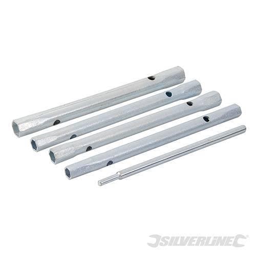 Set chiavi tubolari Silverline per lavandino 8/9,9/11,10/11,12/13 mm acciaio Prezzo
