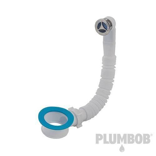 Scarico per Vasca da Bagno Anti Trabocco, Uscita Scarico 27mm Plumbob