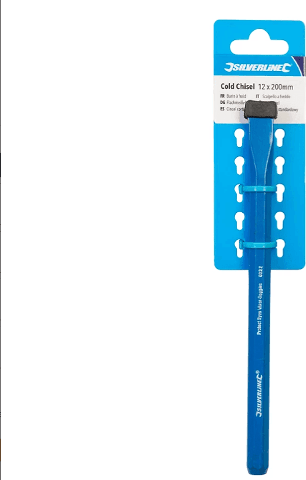 Silverline Scalpello albero ottagonale in acciaio 19 x 200 mm Offerta Silverline