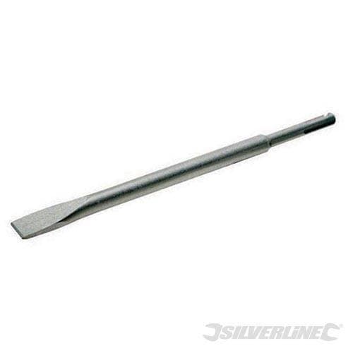 Scalpello SDS Plus in acciaio temprato con finitura gambo tondo silverline offerta Silverline