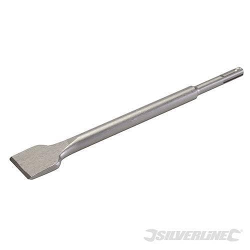 Scalpello SDS Plus in acciaio temprato con finitura gambo tondo silverline offerta Silverline