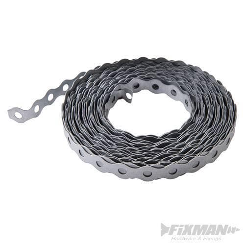 Rotolo di nastro di montaggio preforato zincato Fixman Fixman
