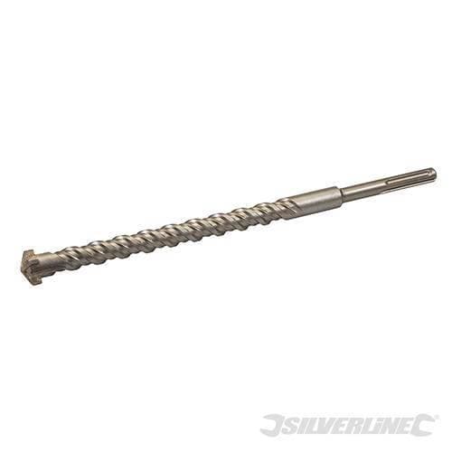 Punte con testa a croce SDS Max in carburo di tungsteno Silverline - 14
