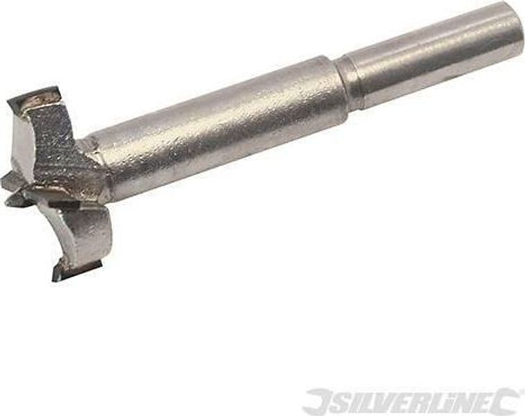 Punta componibile per cerniere in TCT per legni e pannelli Silverline Silverline