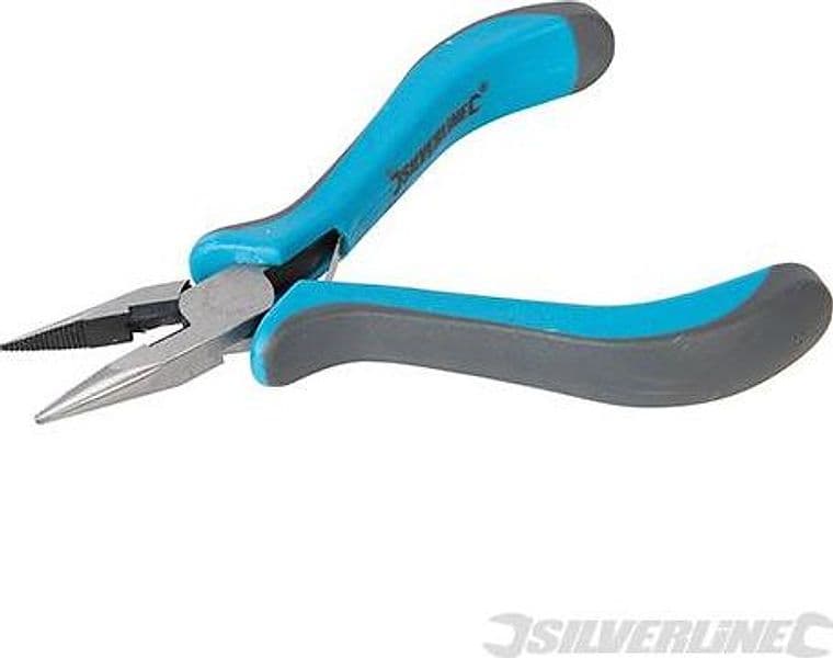 Pinza tronchese cesoia Silverline becco lungo antiscivolo 130 mm Offerta