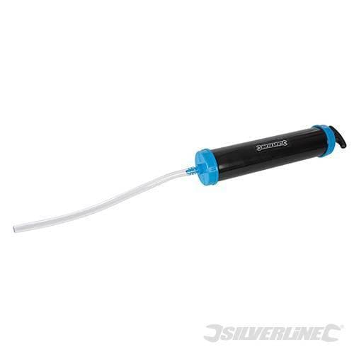 Pompa olio a mano in plastica Silverline 500 cm³