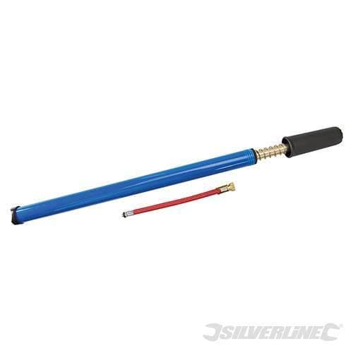 Pompa per gonfiare le ruote della bicicletta 400 mm Silverline