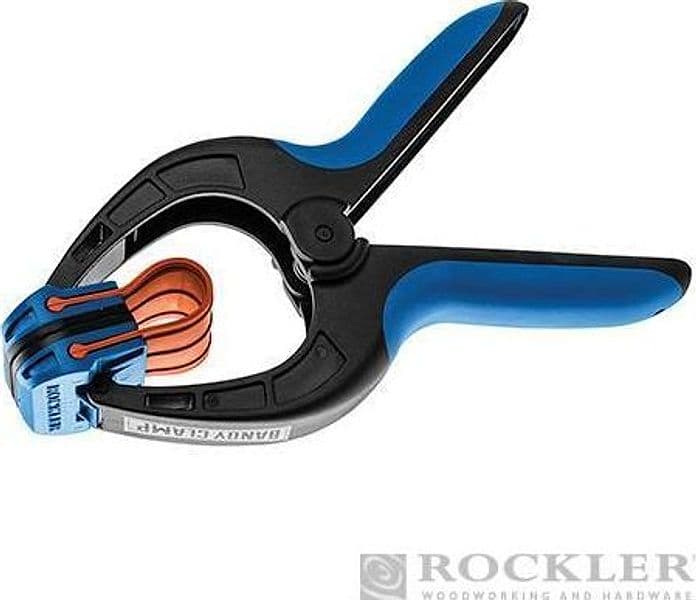 Pinze morsetto regolabile di fissaggio in gomma 2 p.zi Rockler