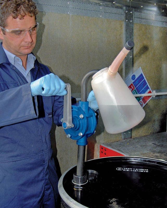 Pompa a Mano Rotativa da Travaso per Oli e Molti Altri Liquidi nei Fusti Draper Draper tools