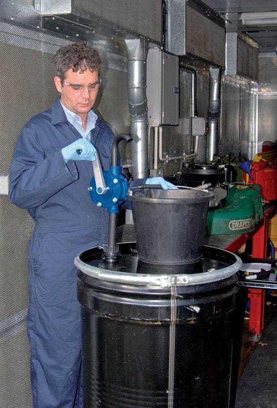 Pompa a Mano Rotativa da Travaso per Oli e Molti Altri Liquidi nei Fusti Draper Draper tools