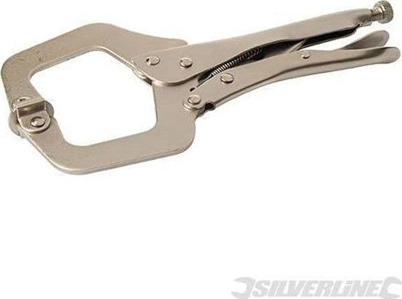 Pinze Morse autobloccanti adatte per la saldatura in acciaio per lamiere tipi C Silverline Silverline