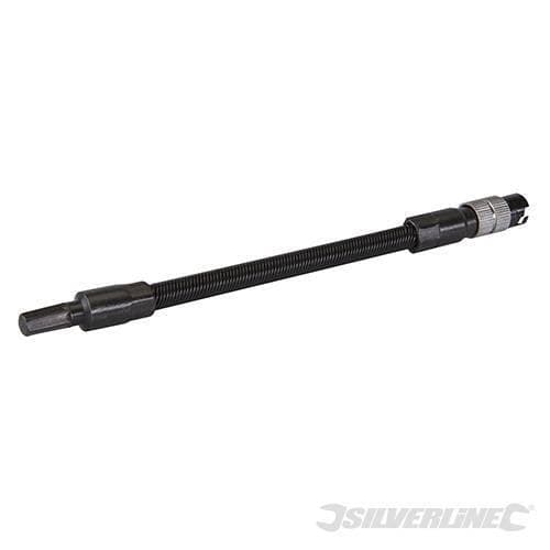Porta inserto punta prolunga flessibile attacco esagonale 1/4" Silverline 175mm