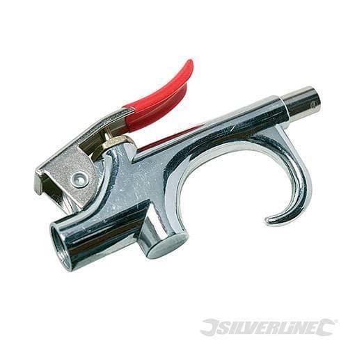 Pistola per compressore in lega di zinco 140mm Silverline