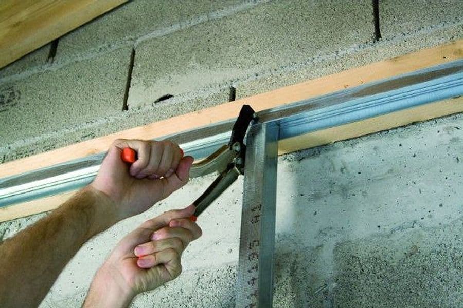 Pinza EDMA punzonatrice 1mm per alluminio profili cartongesso prezzo Edma