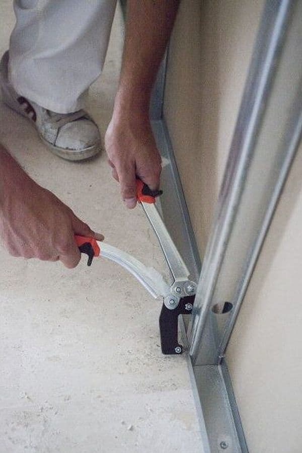 Pinza EDMA punzonatrice 1mm per alluminio profili cartongesso prezzo Edma