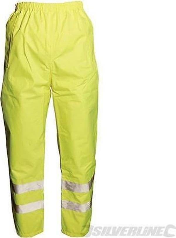 Pantaloni alta visibilità catarifrangenti Classe 1 Silverline