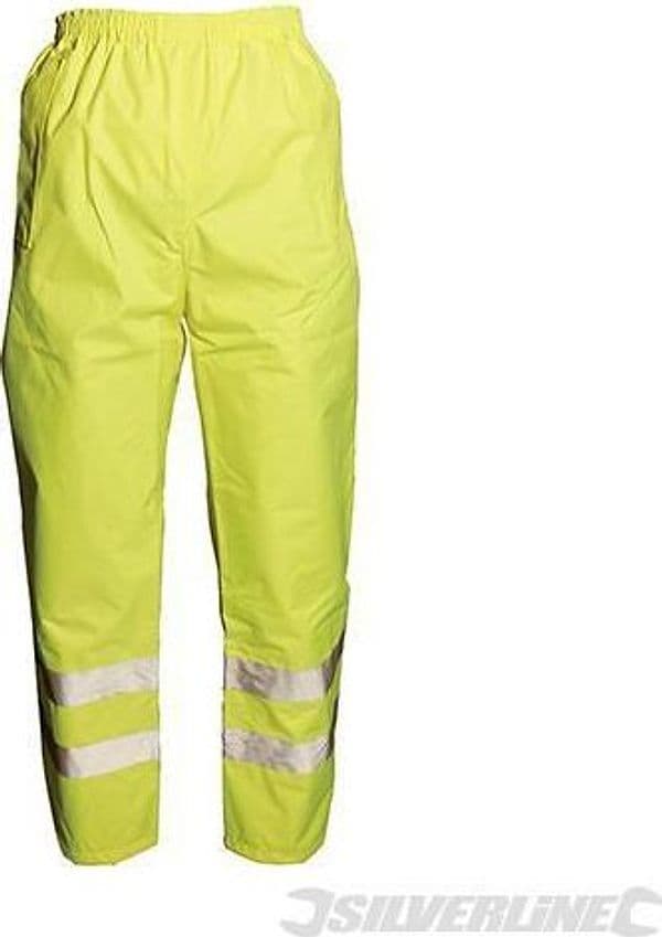 Pantaloni alta visibilità catarifrangenti Classe 1 Silverline - 4