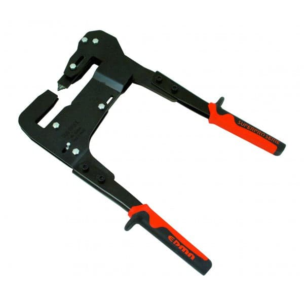 Pinza foro punzonatrice 1mm EDMA per alluminio profili cartongesso professionale