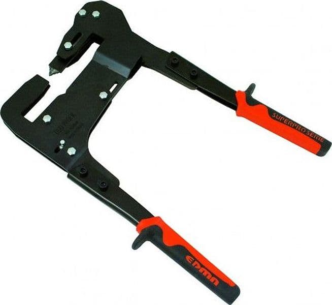 Pinza foro punzonatrice 1mm EDMA per alluminio profili cartongesso professionale Edma