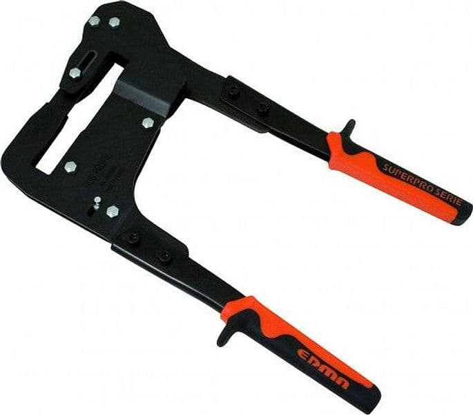 Pinza foro punzonatrice 1mm EDMA per alluminio profili cartongesso professionale - 7