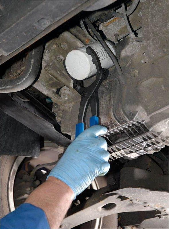Pinza per Filtri Olio e Carburante 57-120mm con Punte Snodabili 45°- 90° Draper - 3