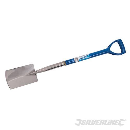 Pala per bordure in acciaio inox 920 mm Silverline
