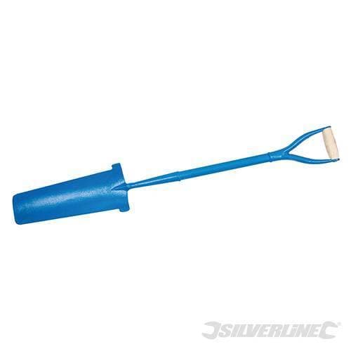 Pala per canali e tubazioni Silverline con manico a D Silverline