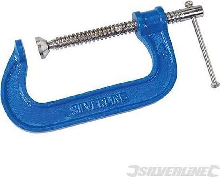 Morsetto G in ghisa varie lunghezze Silverline Silverline