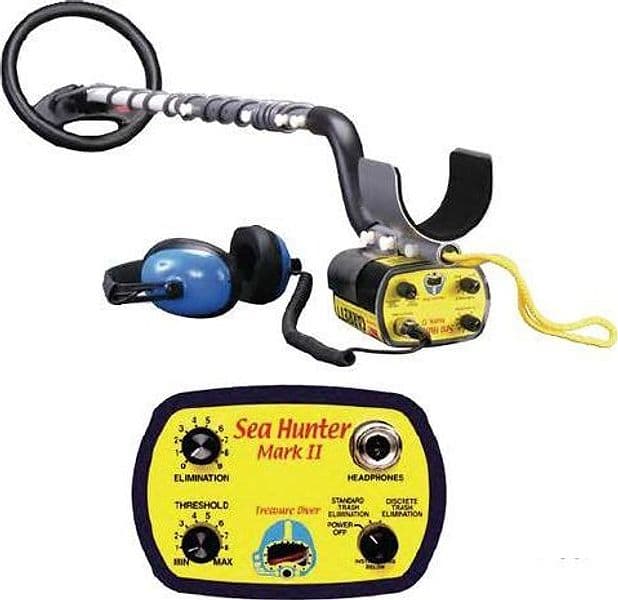 Metal Detector Garrett Sea Hunter Mark 2 II cerca metalli SUBACQUEO garrett