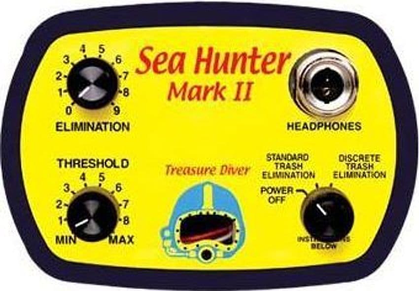 Metal Detector Garrett Sea Hunter Mark 2 II cerca metalli SUBACQUEO garrett