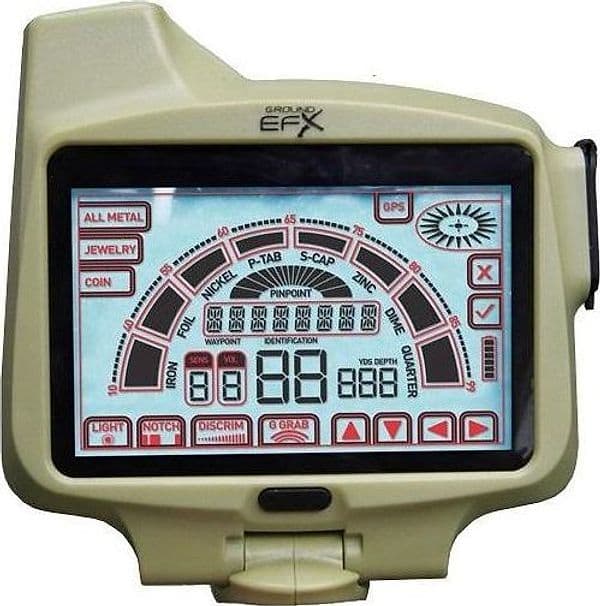 Metal Detector Ground EFX MX300 GPS 13" DD ricerca Metalli Monete Ferro Ground EFX