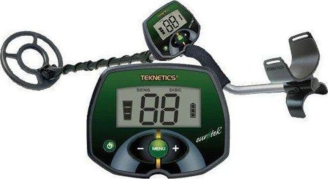 Metal detector Teknetics Eurotek 8" ricerca Ferro Monete Metalli Argento Teknetics