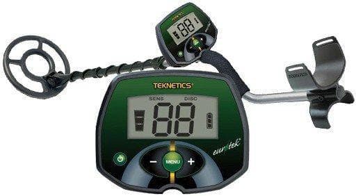 Metal detector Teknetics Eurotek 8" ricerca Ferro Monete Metalli Argento Teknetics