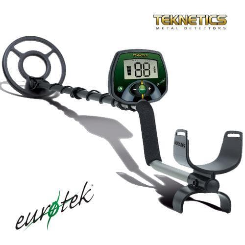 Metal detector Teknetics Eurotek 8" ricerca Ferro Monete Metalli Argento Teknetics