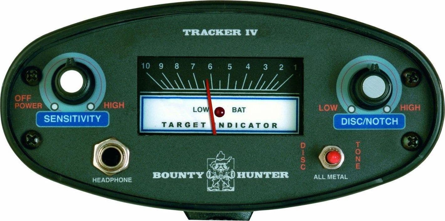 Metal detector Bounty Hunter Tracker IV ricerca Oro Metalli Monete Ferro Bounty hunter