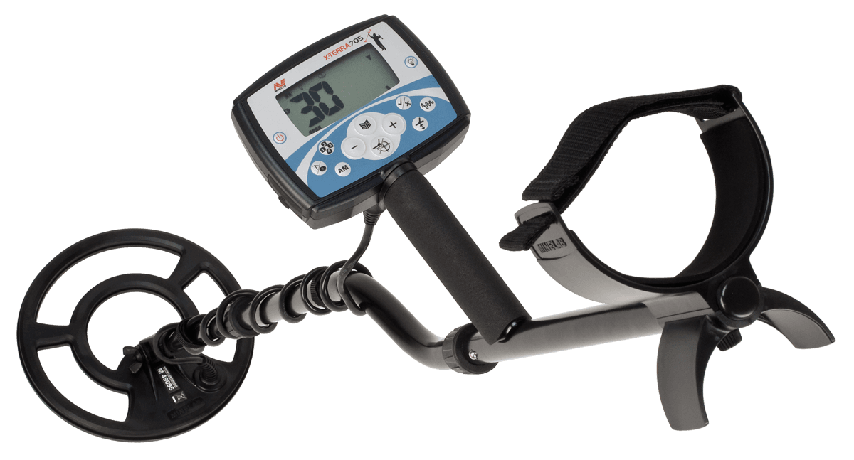 Metal detector x-terra 705 + accessori per ricerca oro metalli monete Gold detector Minelab  x terra 705 minelab