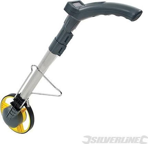 Misuratore stradale con ruota digitale 1000 m pieghevole Silverline