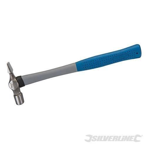 Martello da carpentiere Silverline testa perno in acciaio copertura in gomma