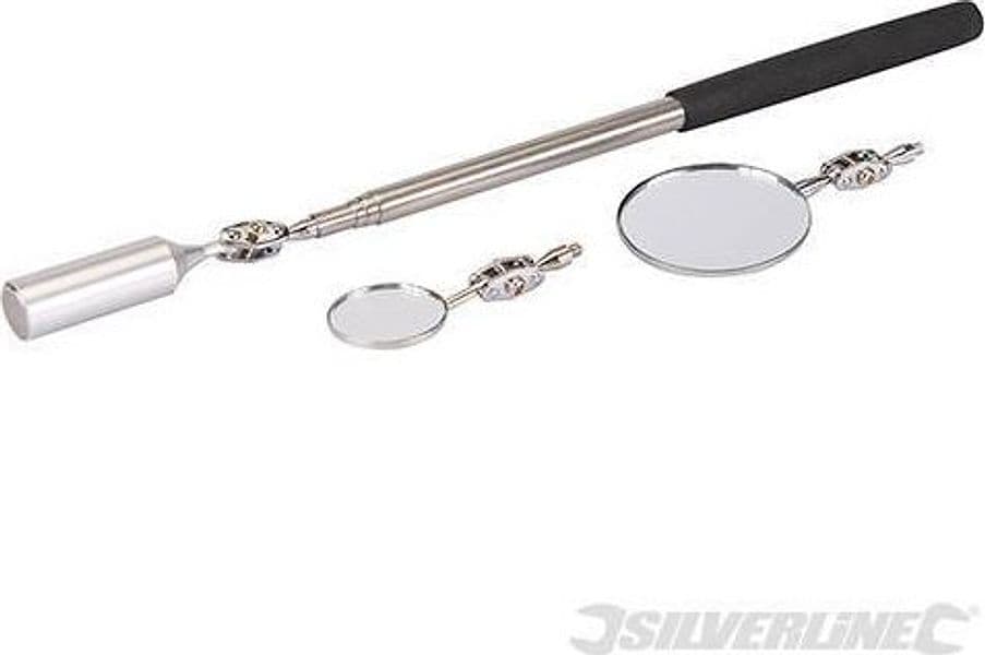Magnete con specchi telescopici 3 in 1 Silverline 800mm