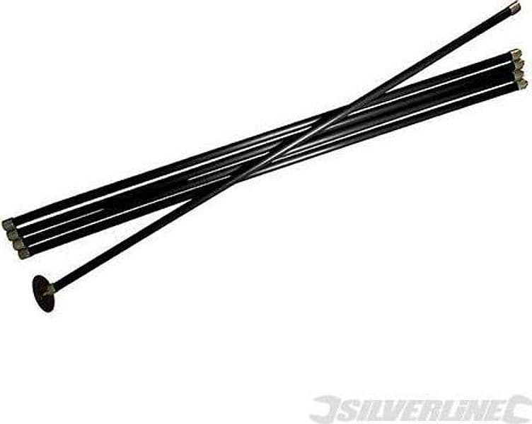 Manico per sturalavandini Silverline 7 pezzi adatto per spazzole Prezzo Silverline