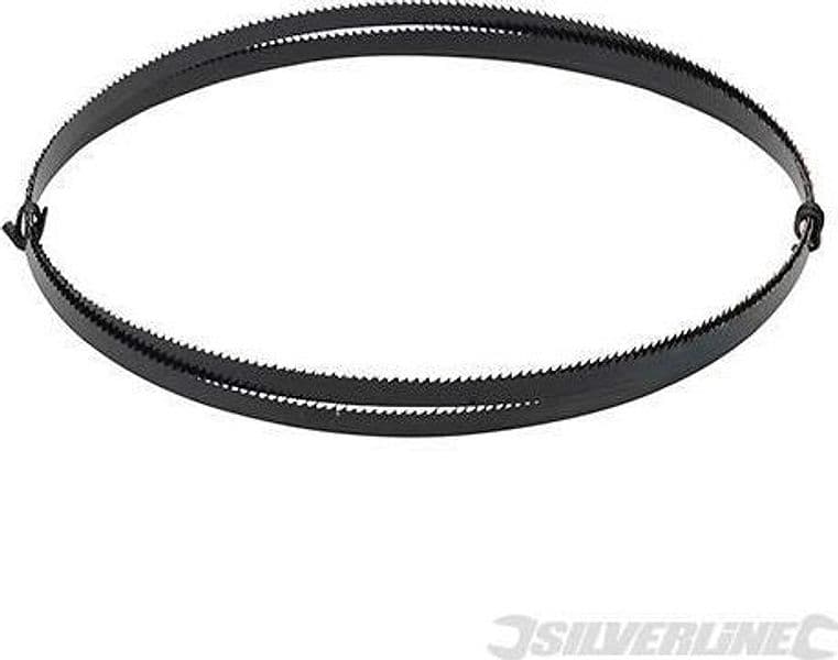 Lama per sega a nastro 1425 mm per il taglio plastica e legno Silverline Silverline