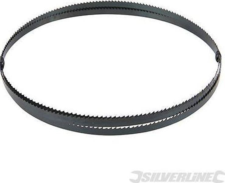 Lama per sega a nastro 1425 mm per il taglio plastica e legno Silverline Silverline