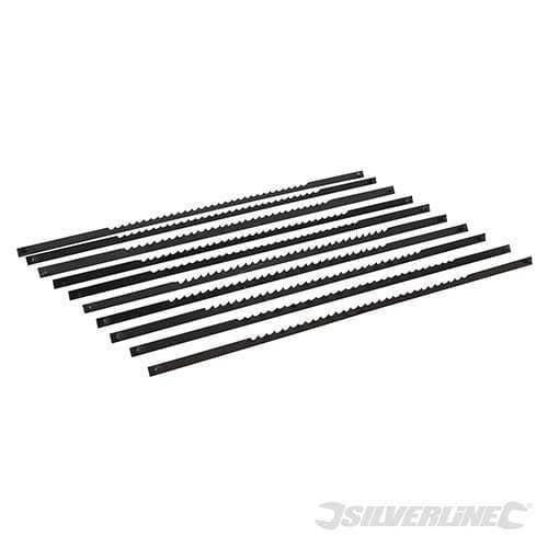 Lame per sega a svolgere in acciaio 130mm Silverline 10 p.zi Silverline