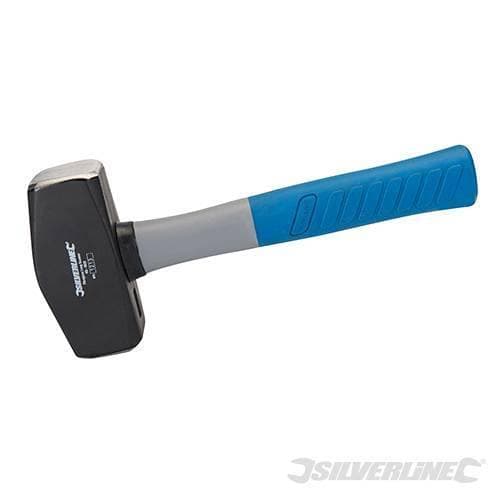 Martello da carpentiere Silverline testa perno in acciaio copertura in gomma 1,8kg Offerta