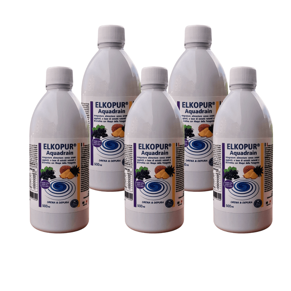 Elkopur® Aquadrain, è un prodotto depurativo, ad azione drenante che aiuta ad eliminare i liquidi in eccesso, migliorare il microcircolo venoso, ridurre gonfiore e senso di pesantezza - 25
