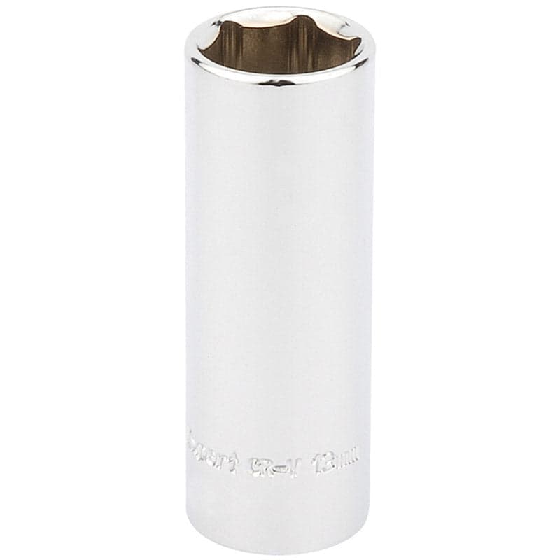 Inserti chiave lunghe a bussola 6 punti 1/4 da 7mm a 13mm a scelta in acciaio Draper tools Draper tools