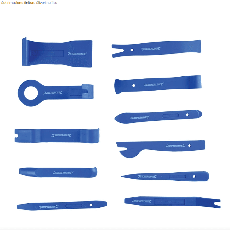Kit Rimozione cruscotto tappezzeria Auto Veicoli per rimozione pannelli portiere 11pz in Attrezzi per cerchione Eternal Brico - Ariano Irpino, commercioVirtuoso.it