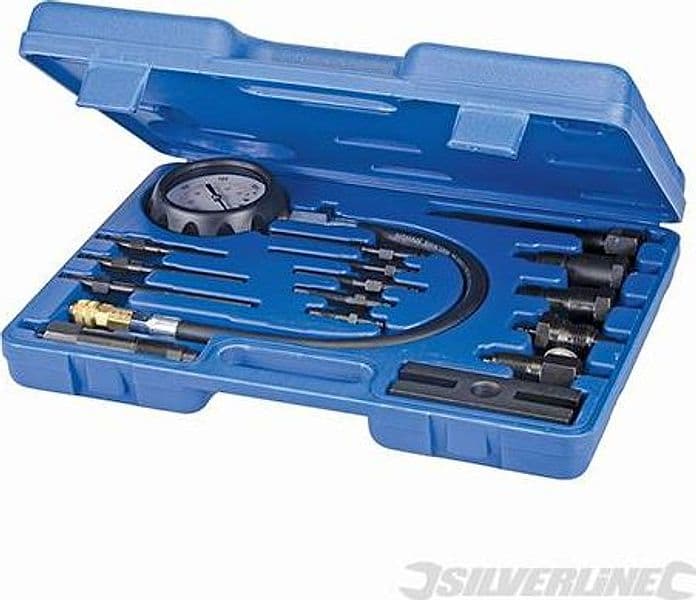 Kit test di compressione motore diesel diagnostica 16 pezzi + valigetta Prezzo